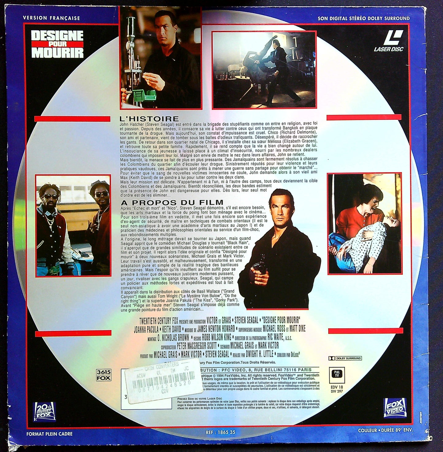 Laser Disc Désigné Pour Mourir