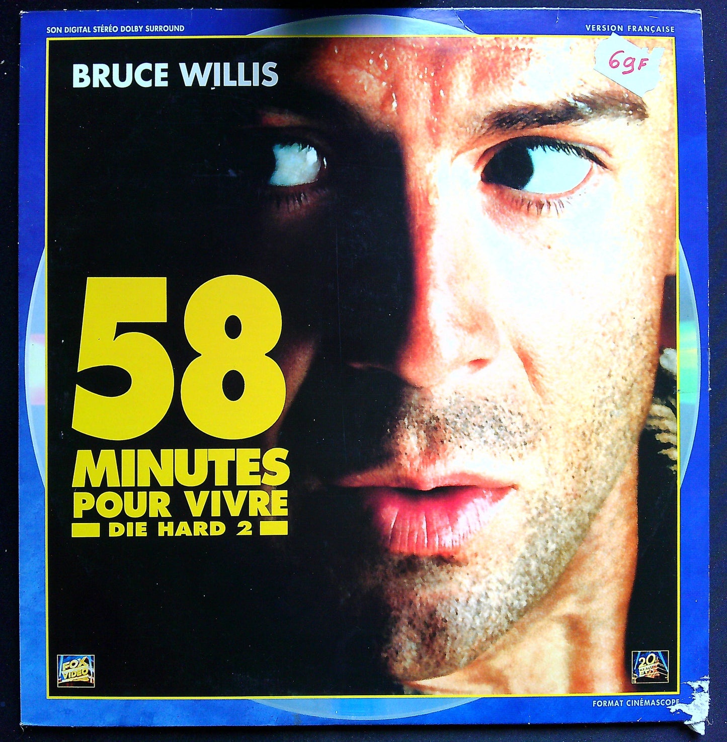 Laser Disc 58 Minutes Pour Vivre