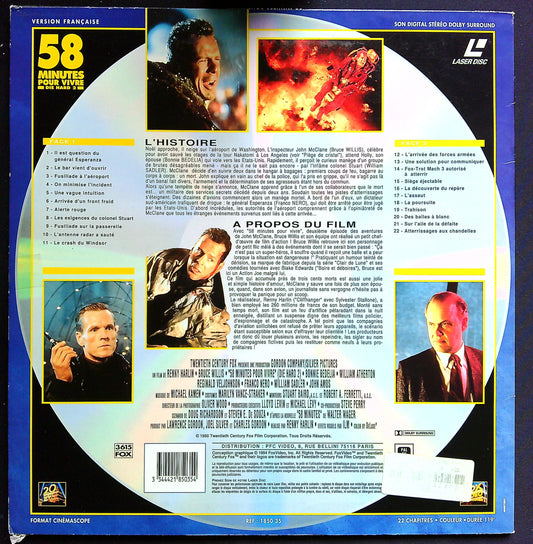 Laser Disc 58 Minutes Pour Vivre