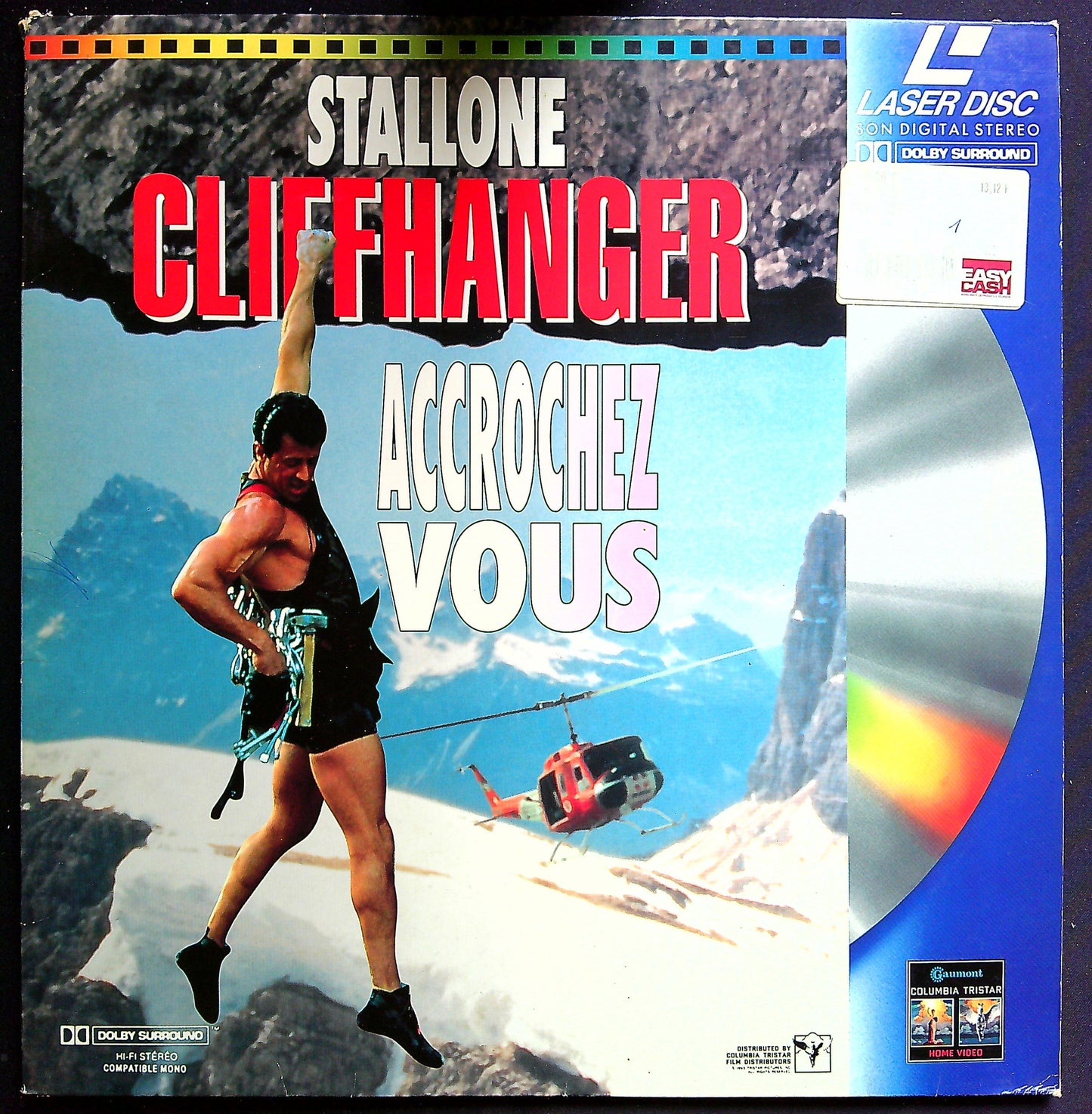 Laser Disc Cliffhanger