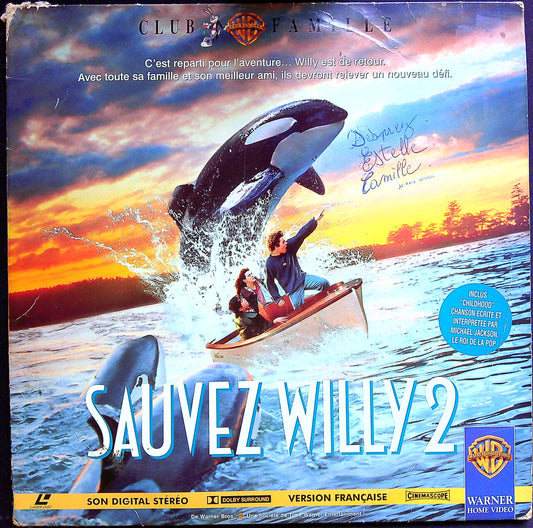 Laser Disc Sauver Willy 2