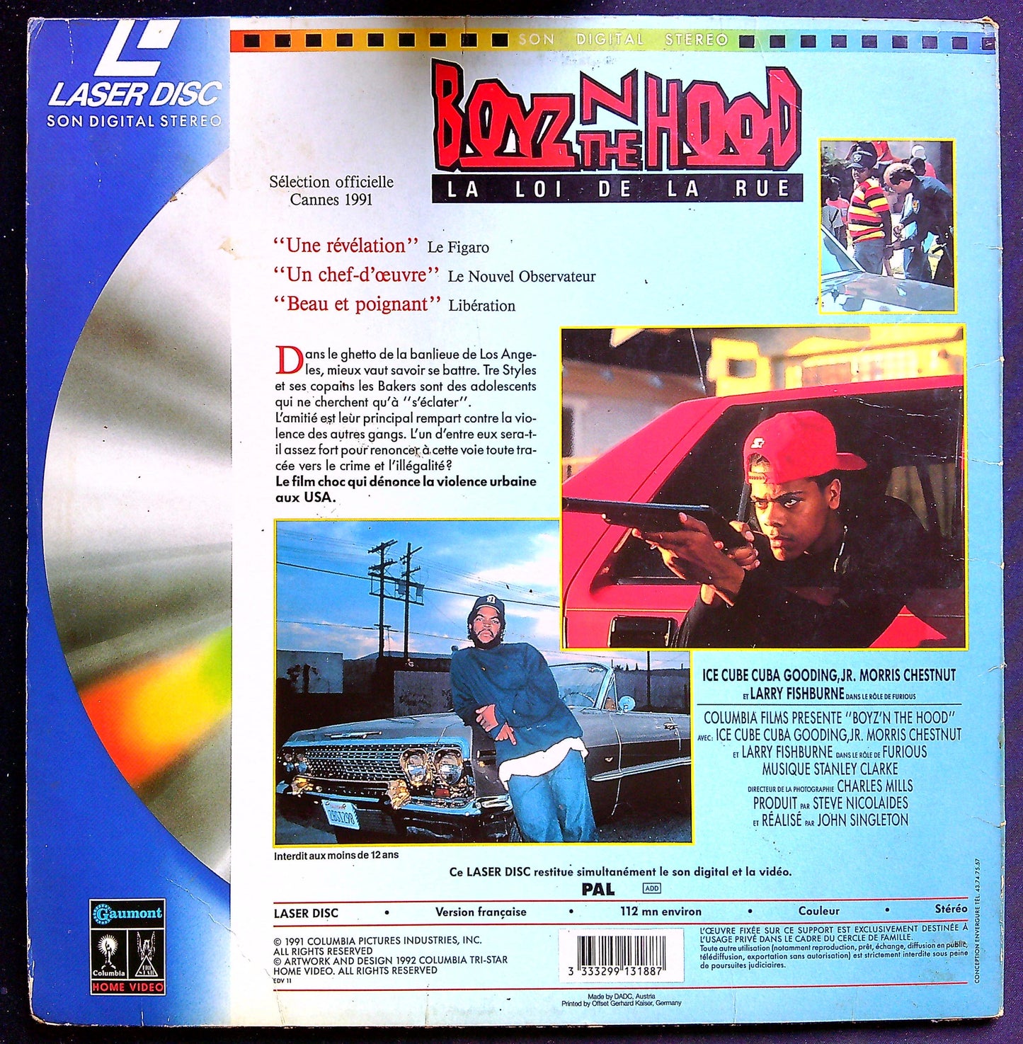 Laser Disc Boys N The Hood