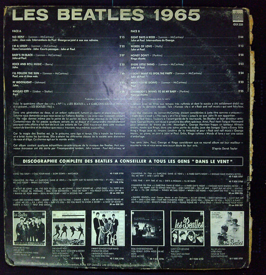 LP's Les Beatles 1965