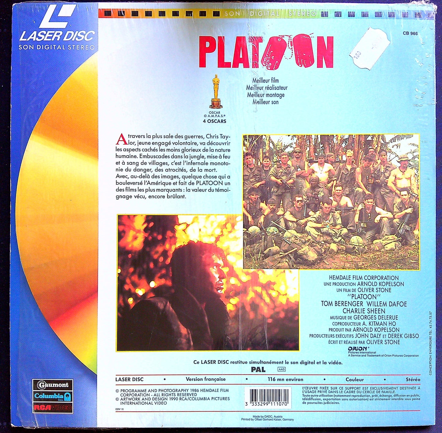 Laser Disc Platoon