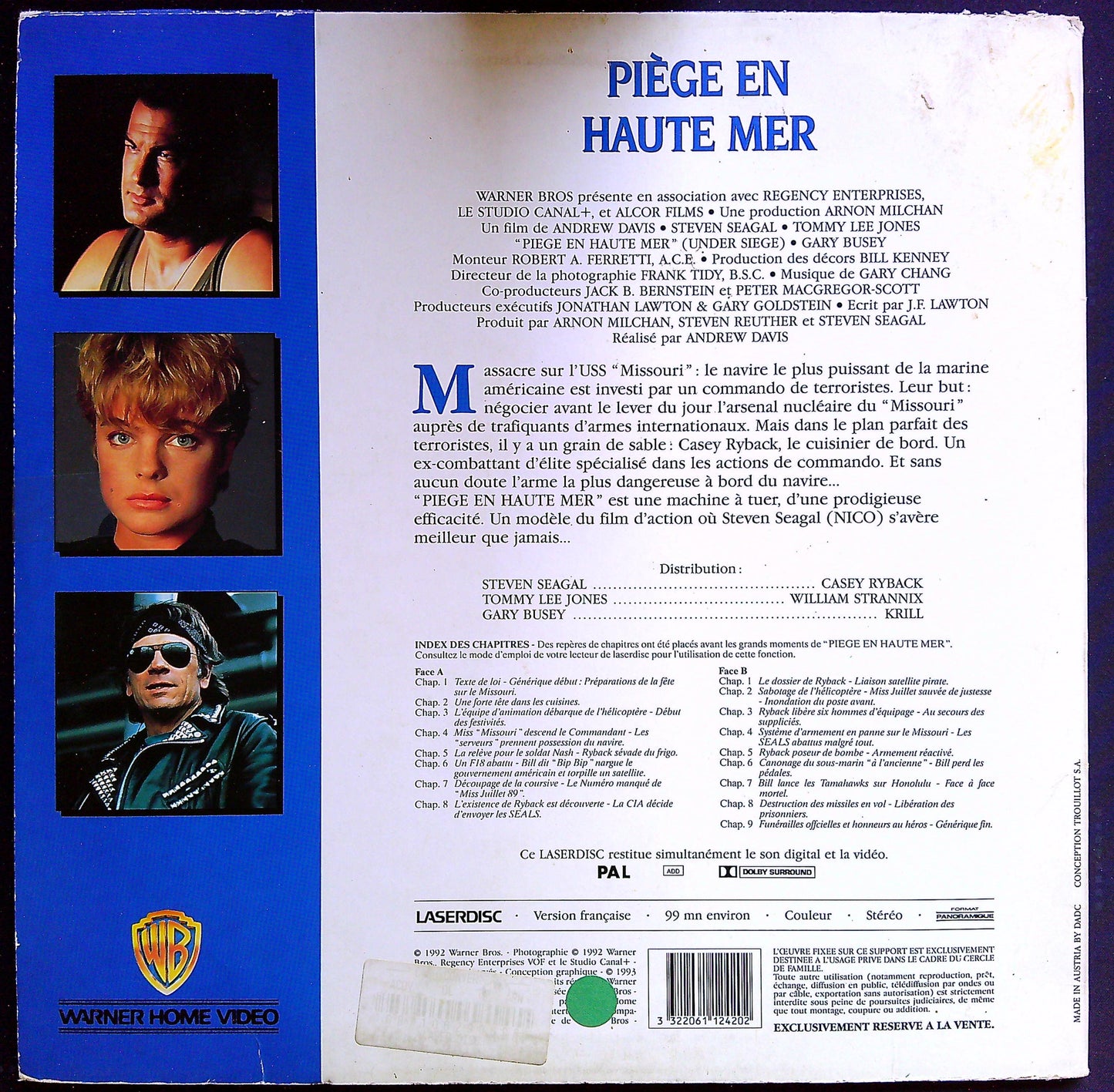 Laser Disc Piège En Haute Mer