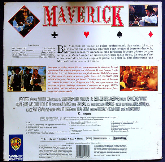 Laser Disc Maverick