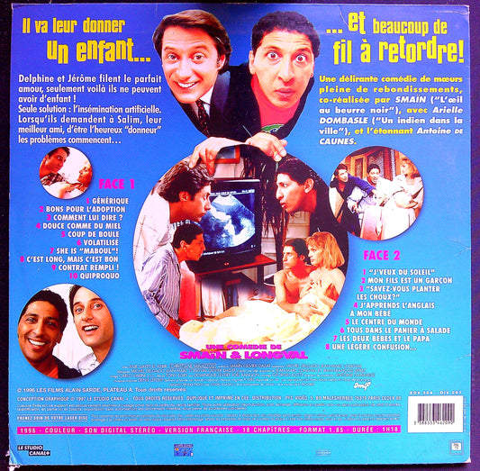 Laser Disc Les 2 Papas Et La Maman