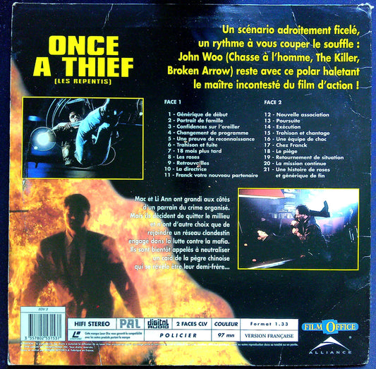 Laser Disc Once A Thief