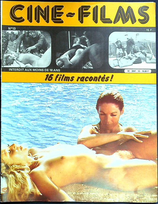 Magazine Erotique Ciné Films N° 13