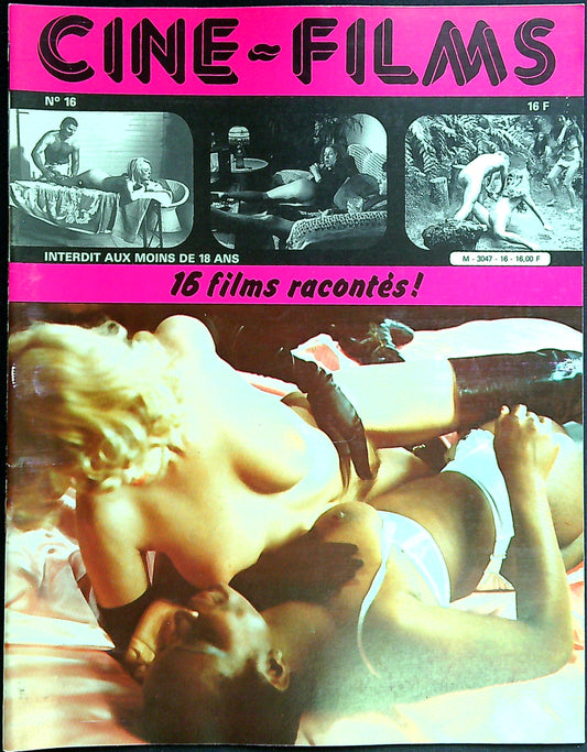 Magazine Erotique Ciné Films N° 16