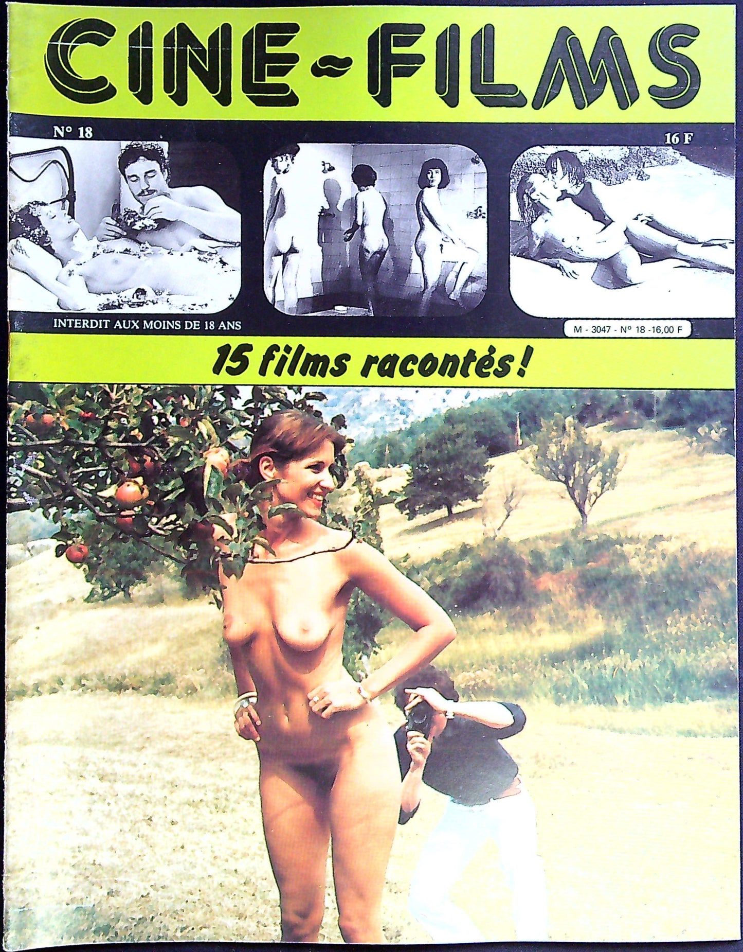 Magazine Erotique Ciné Films N° 18