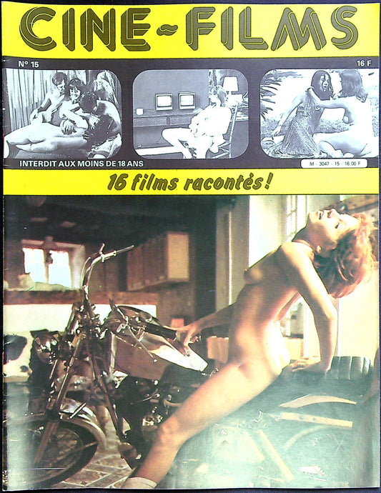 Magazine Erotique Ciné Films N° 15