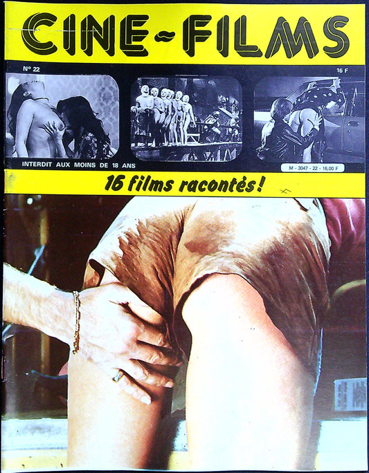 Magazine Erotique Ciné Films N° 22