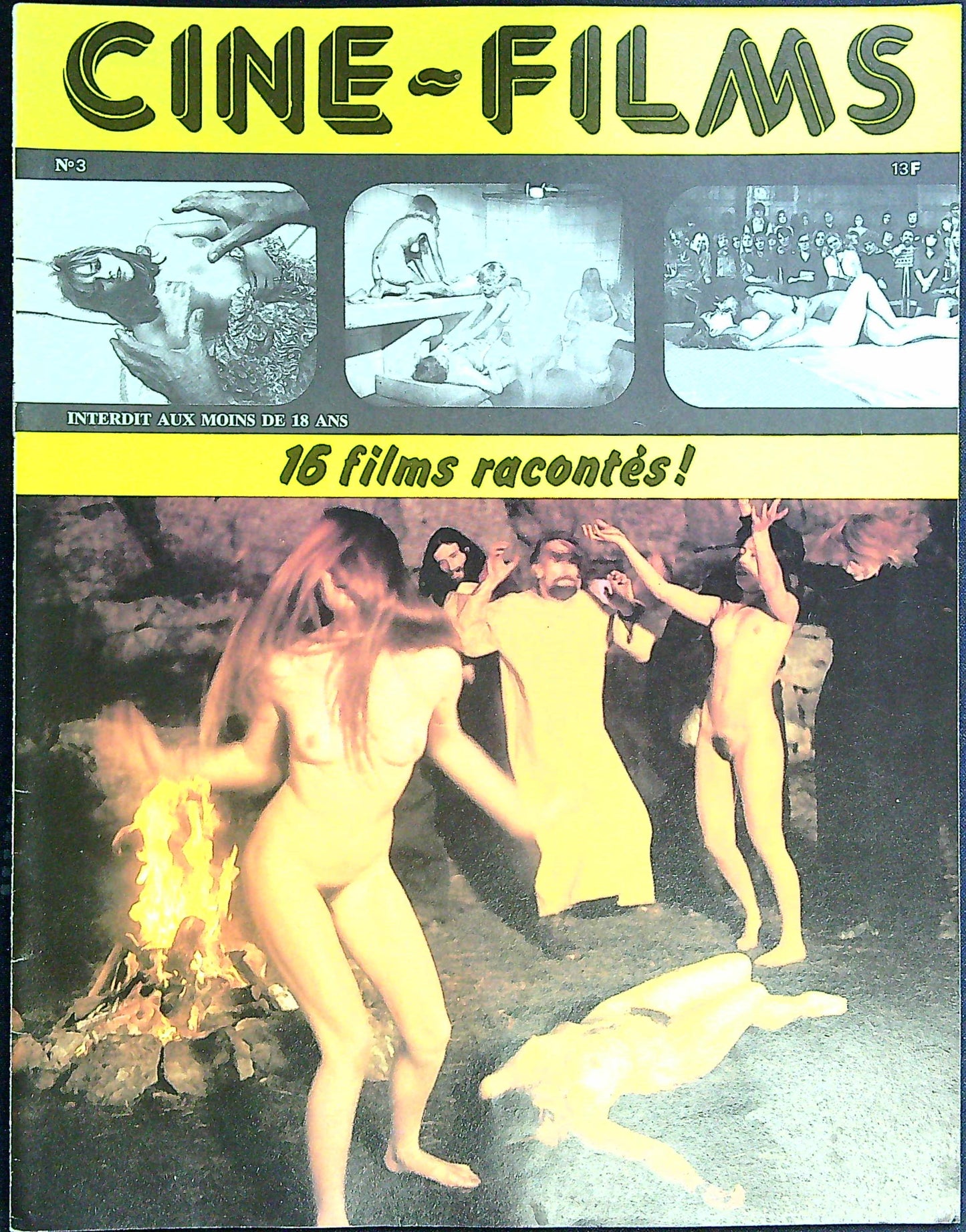 Magazine Erotique Ciné Films N° 3