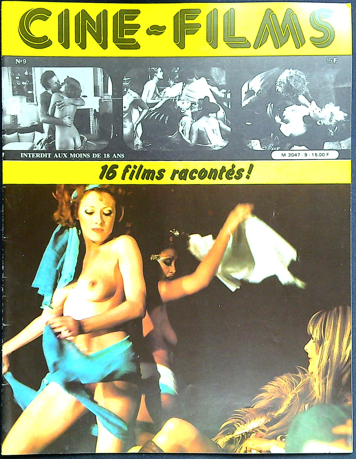 Magazine Erotique Ciné Films N°9