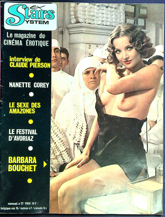 Magazine Erotique ex Stars System N° 11 Barbara Bouchet