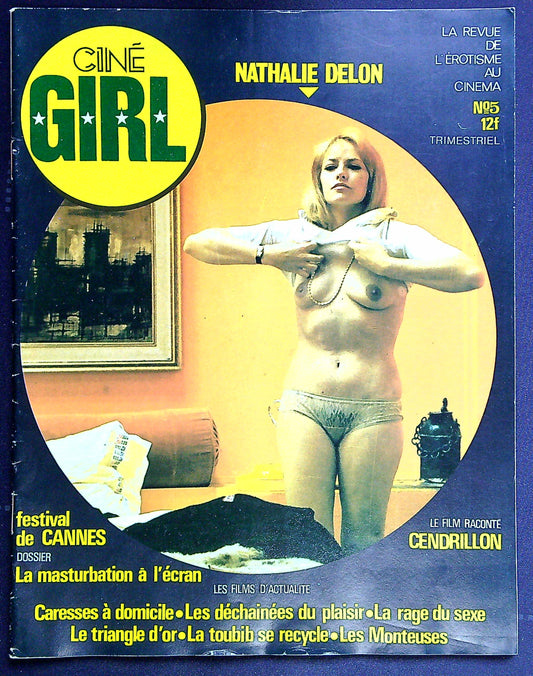 Magazine Erotique Ciné Girl N° 5 Nathalie Delon