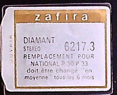 Saphir Diamant National P30 - P33