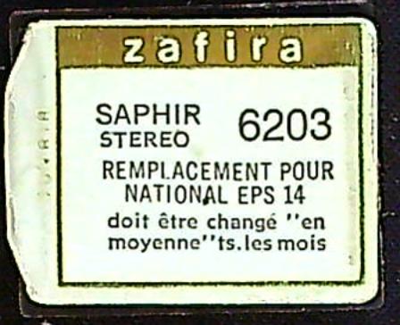 Saphir Diamant National EPS 14