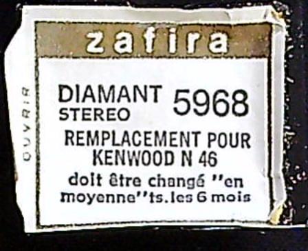 Saphir Diamant Kenwood N46