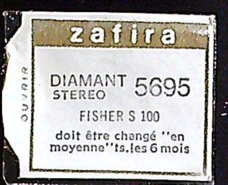 Saphir Diamant Fisher S100