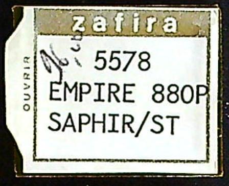 Saphir Diamant Empire 880P Stéréo