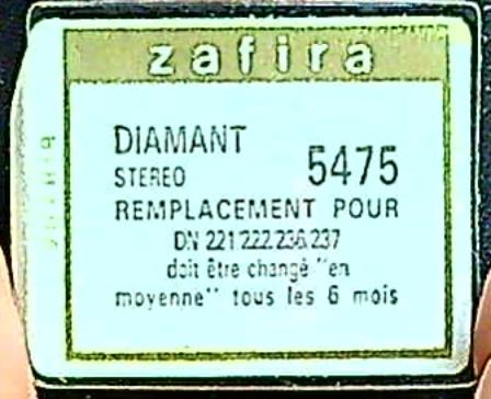 Saphir Diamant Dual DN 221 / 222 / 236 / 237