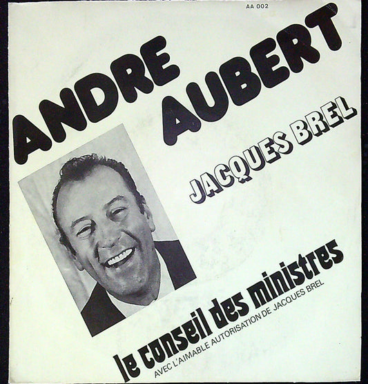 SP André Aubert Le Conseil Des Ministres Jacques Brel