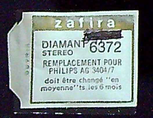 Saphir Diamant Philips AG 3404 / 7