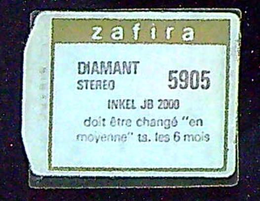 Saphir Diamant Inkel JB 2000