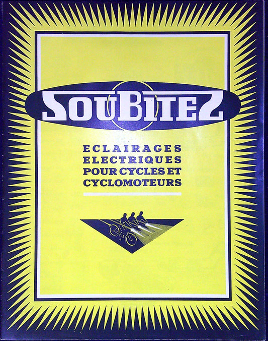 Document Ancienne Publicité Garage Motobécane Soubitez Catalogue