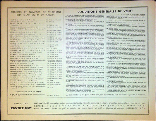 Document Ancien Publicité Livret Roues "Agraire" Dunlop Pneumatiques N°327 8 Octobre 1962