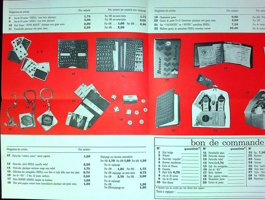 Document Publicité Affiche Huile Shell 1963