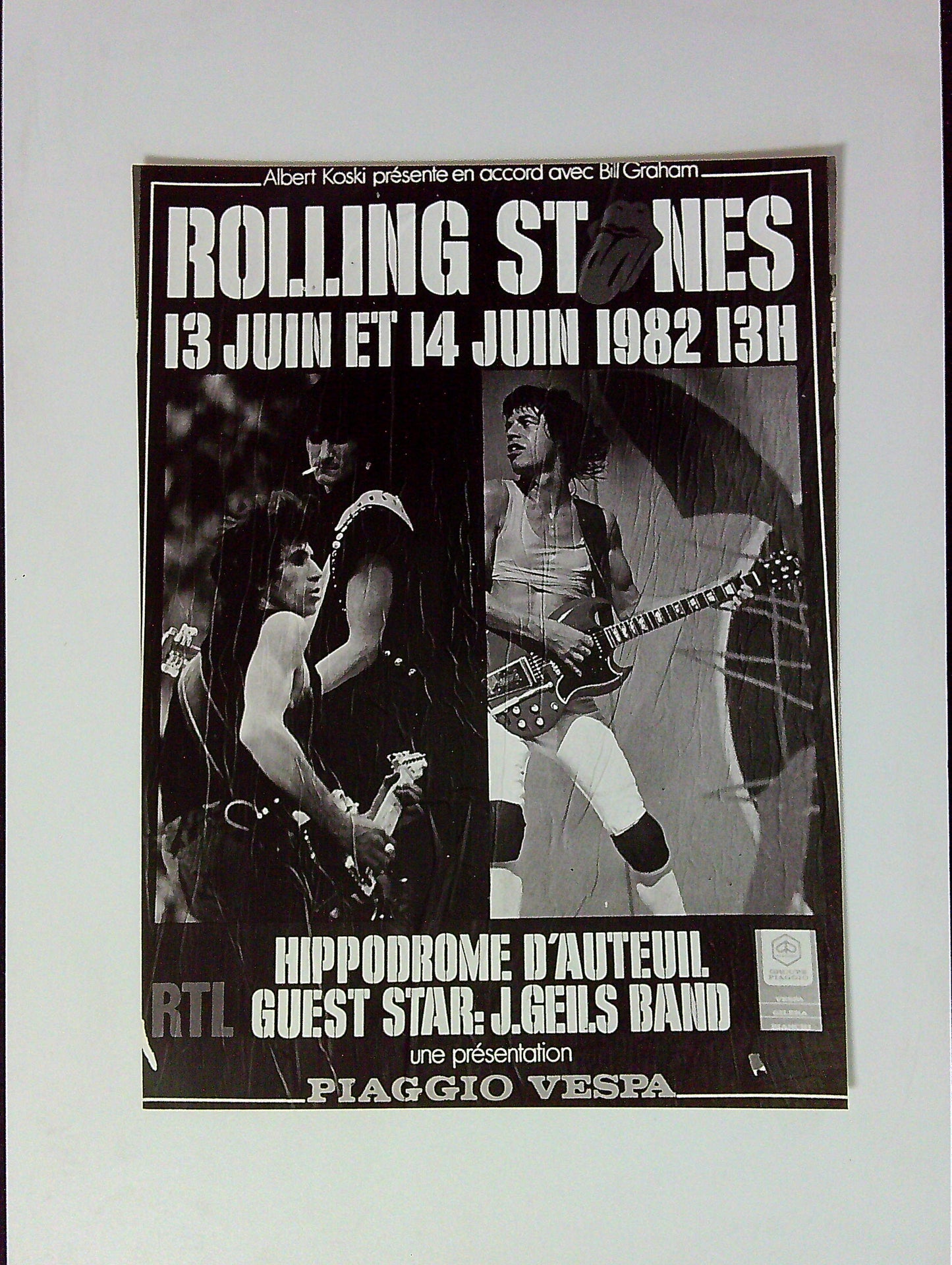 Photo Presse Groupe Rolling Stones Concert
