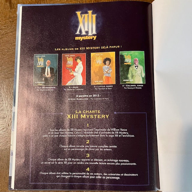 Bande Dessinée Xiii, Le Jour Du Mayflower, Numéro 20