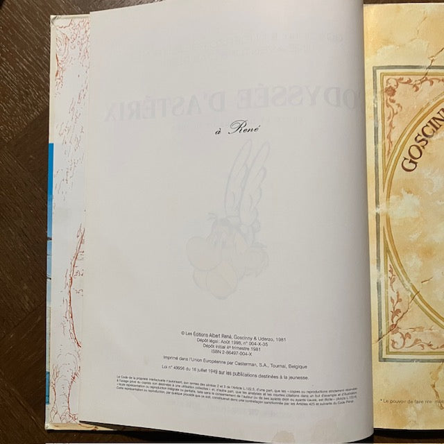 Bande Dessinée, L'odyssée D'astérix