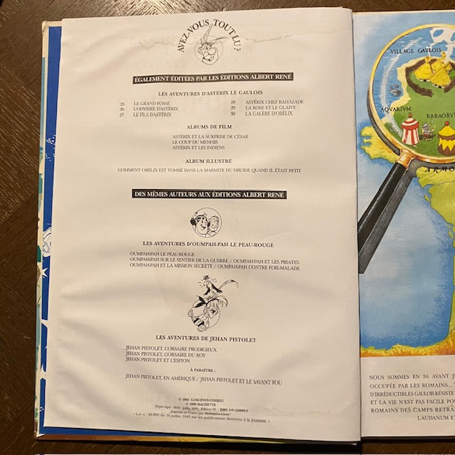 Bande Dessinée, Astérix, La Serpe D'or