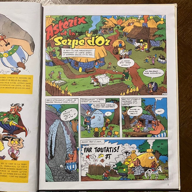 Bande Dessinée, Astérix, La Serpe D'or
