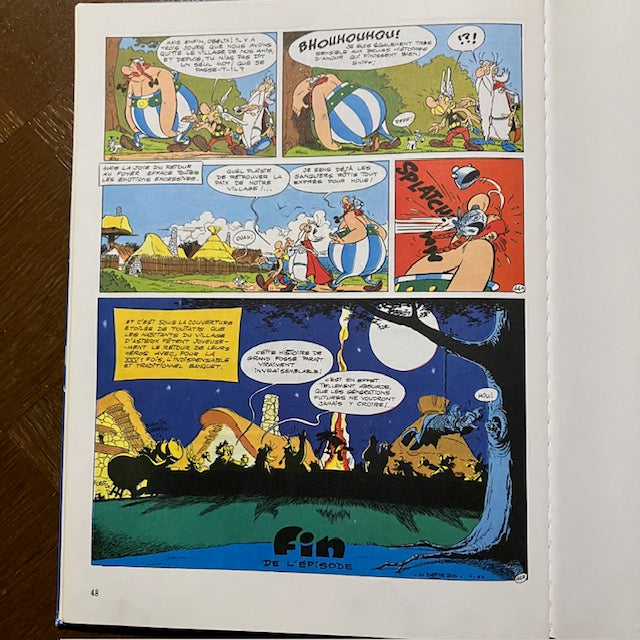 Bande Dessinée, Astérix Le Grand Fossé