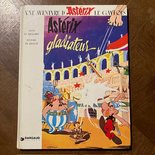 Bande Dessinée, Astérix Gladiateur