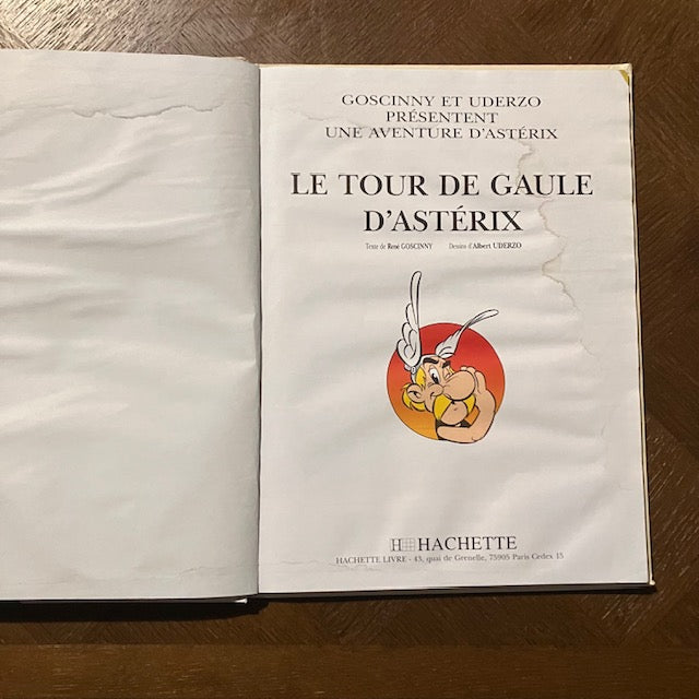 Bande Dessinée, Le Tour De Gaule D'astérix