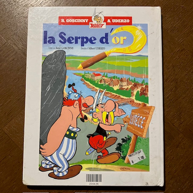 Bande Dessinée, Album Double Astérix Le Gaulois / La Serpe D'Or