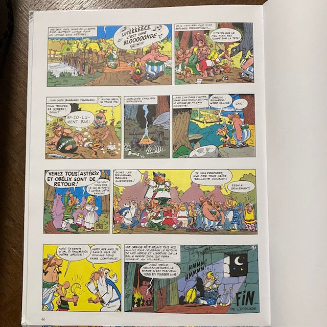 Bande Dessinée, Album Double Astérix Le Gaulois / La Serpe D'Or