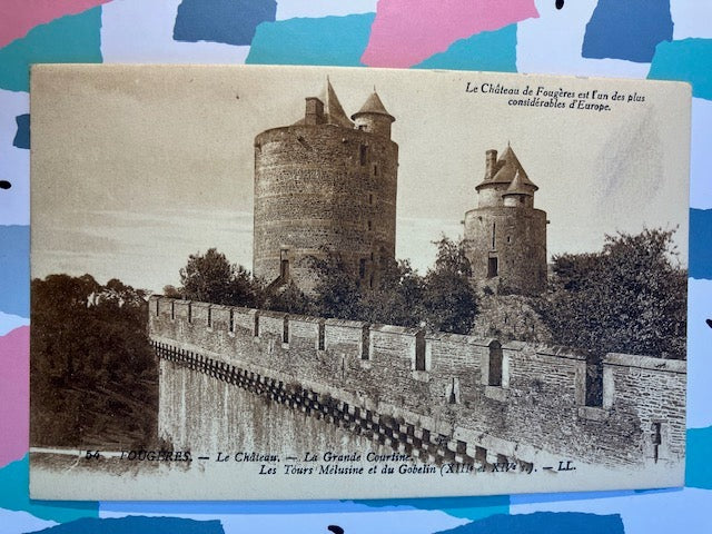 CP 35 Ille et Vilaine Fougères Chateau