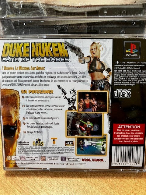 Jeu PlayStation Duke Nukem Land Of The Babes