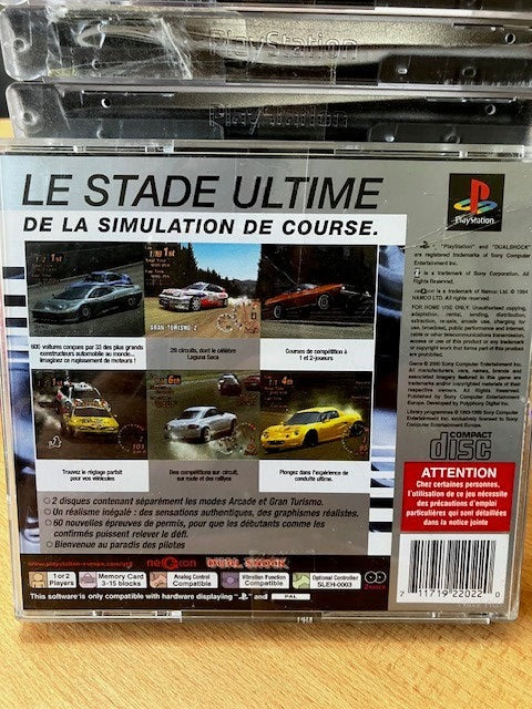 Jeu Playstation Gt Gran Turismo 2 The Real Driving Simulator