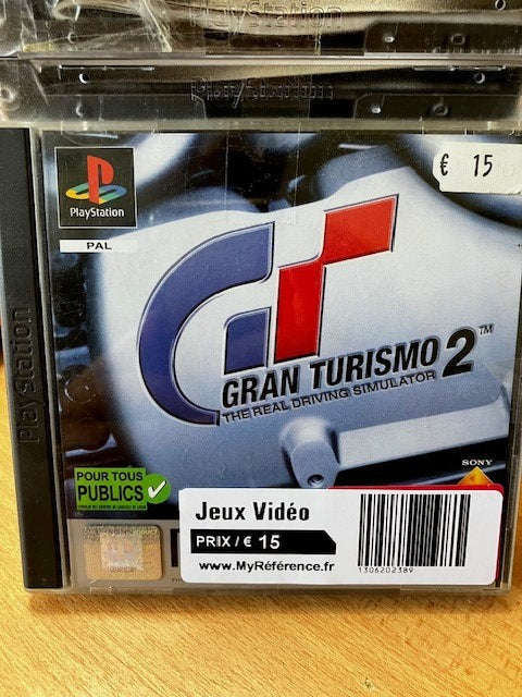 Jeu Playstation Gt Gran Turismo 2 The Real Driving Simulator