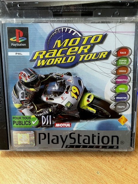 Jeu Playstation Moto Racer World Tour