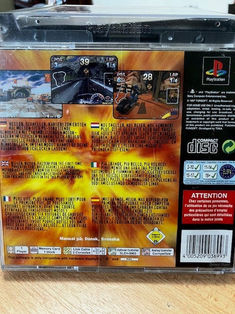 Jeu PlayStation Explosive Racing