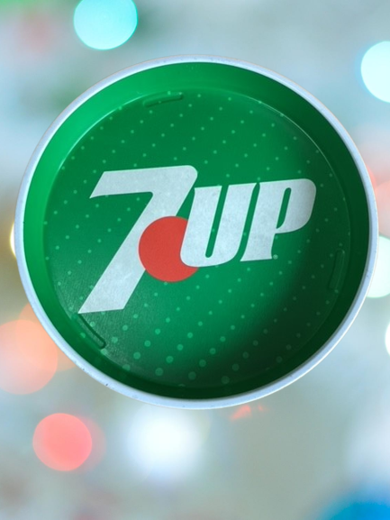 Plateau De Service Bar Publicitaire Soda Seven Up 7up